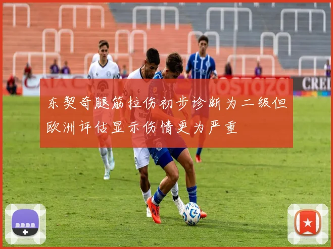 东契奇腿筋拉伤初步诊断为二级但欧洲评估显示伤情更为严重